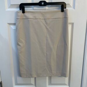 Anne Klein Classic Tan Pencil Skirt